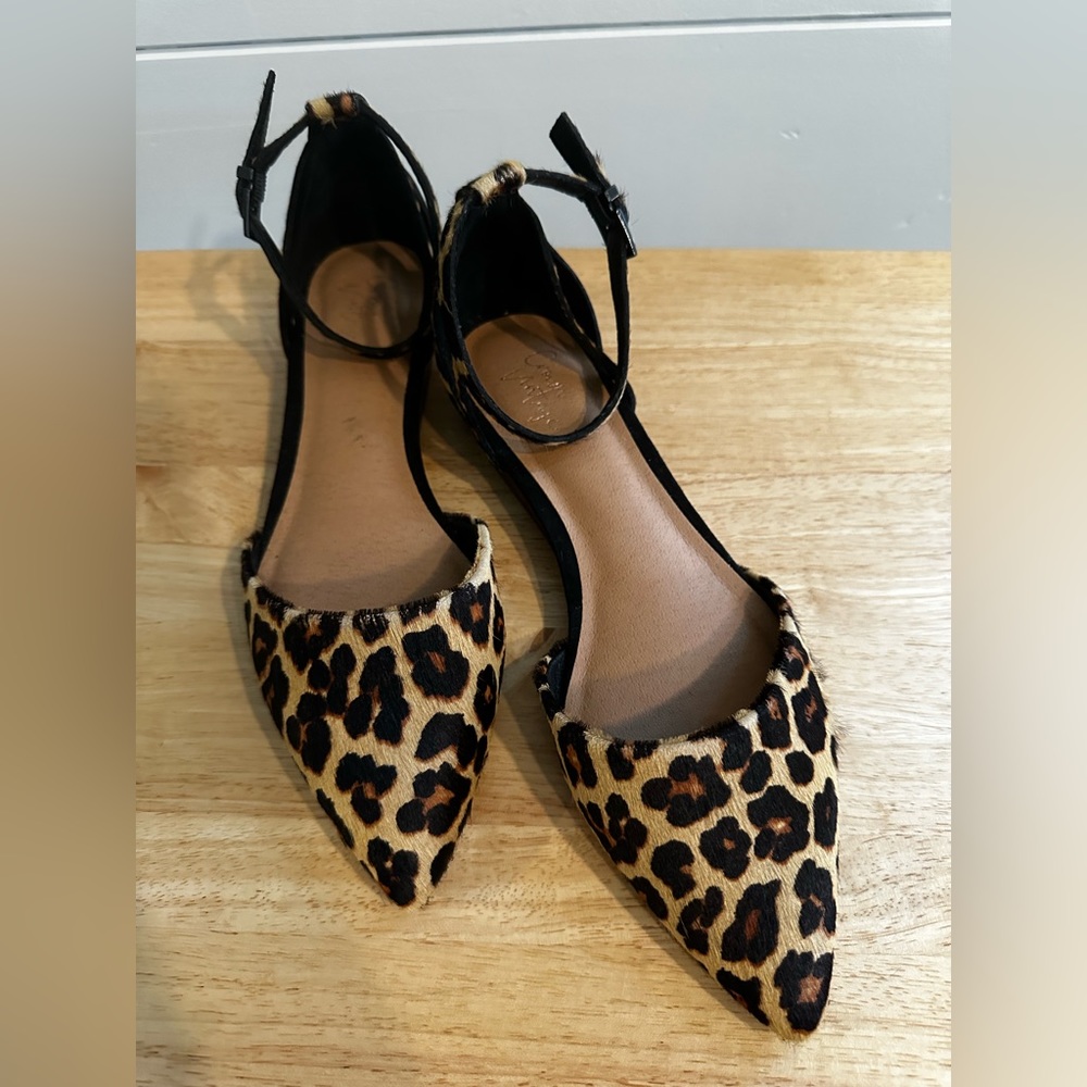 Crown Vintage Leopard print Shoes, Size 8.5